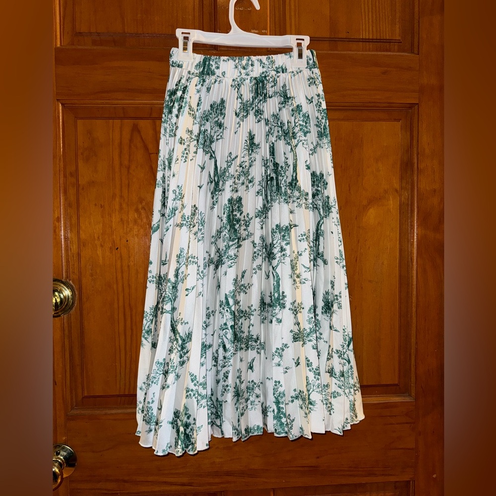 H&M Pleat Maxi Skirt